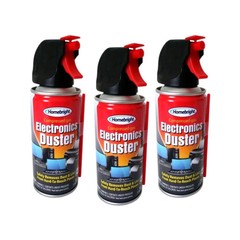 Air Duster Cans Spray Electronics 2 oz Computer Keyboard Lot of 3