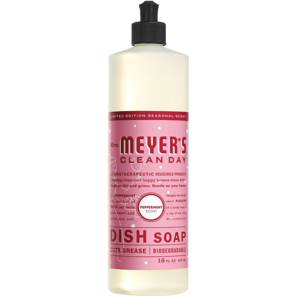 Mrs. Meyer’s Clean Day 16 Oz. Peppermint Liquid Dish Soap 70212 Mrs. Meyer’s