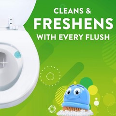 Fresh Gel Toilet Bowl Cleaning Stamps: 24 Gel Discs for Rainshower Freshness