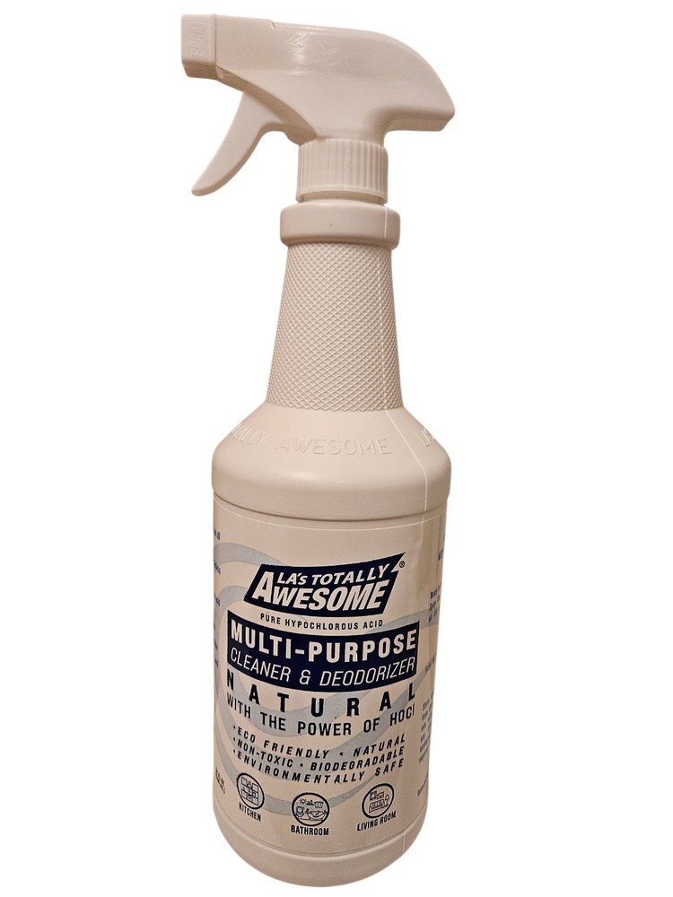 LA’s Totally Awesome PURE HYPOCHLOROUS ACID Cleaner & Deodorizer 32oz.