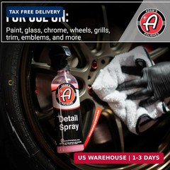 Adam’s Detail Spray (16 fl. oz) – Quick Waterless Car Detailer | Polisher Clay B
