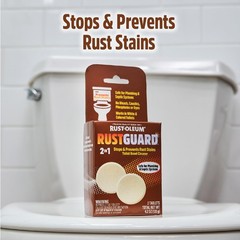 RustGuard Rust Stain Remover | HeavyDuty Iron Stain Remover & Toilet Bowl Cle…