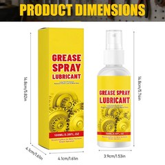 2Pcs Anti-Rust Lubricant Spray & Rust Remover, Rust Remover Spray for Metal, Mul