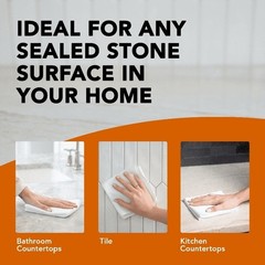Granite Stone Cleaner Polish Protect 3 in 1 Streak Free Household Cleaner 16oz