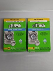 2 Boxes Affresh Washing Machine Cleaner W10501250 Value Pack – 12 Tablets