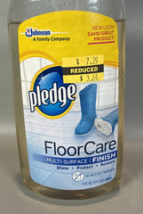 PLEDGE Floor Care Multi Surface Finish Shine Protect Restore Open 90% of 27Oz