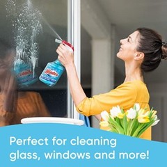 Windex Glass Cleaner Spray Bottle, Original Blue, 23 fl oz.
