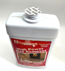 Lundmark High Power WAX REMOVER 32 oz Fast Acting Strips Wax Buildup New, Sealed