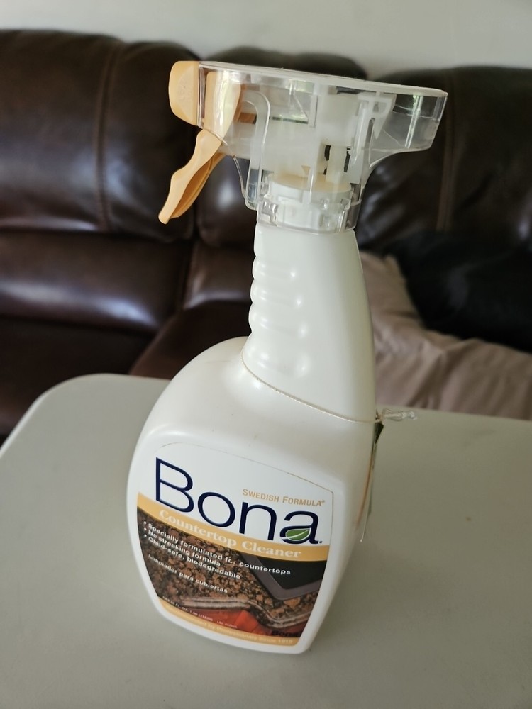 BONA COUNTERTOP CLEANER Swedish Formula 36 FL OZ Spray NEW