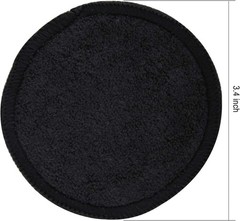 24 Pieces Reble Cotton Rounds Bla Makeup Remover Pads Layers