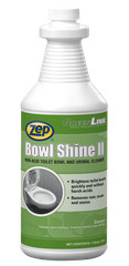 Zep Bowl Shine II Non-Acid Toilet Bowl and Urinal Cleaner – 32 Oz. (Case of 12)
