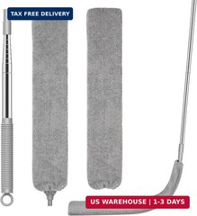 Dusters for Cleaning Retractable Gap Duster with Extension Pole Long Handle Cle