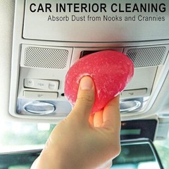 Putty Cleaning Gel Auto Detail Tools Car Interior Cleaner Slime Reusable Rose.
