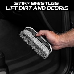 VIKING Carpet Cleaning and Scrub Brush for Floor Mats