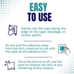 Torbot Trms408W – Tacaway Adhesive Remover Wipe, Non-Acetone, 50/Box