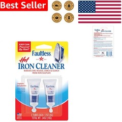Steam Iron Cleaner Hot Non-Toxic Household Item Fabric Glue Lime Remover