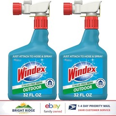 Hose-Compatible Cleaner for Outdoor Windows, Glass, and Painted Surfaces