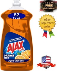 Dish Soap 52 Fl Oz Orange Scent Triple Action Grease Fighter