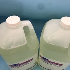 2 Pack Diversey 101109766 Block Whitener, 1 Gal Each Brand New