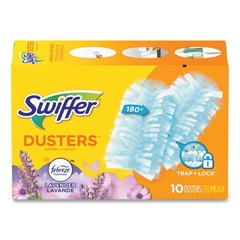 Swiffer Dusters Refill, Dust Lock Fiber, Lavender Vanilla Scent, 10/Box