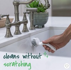 Scrubbing brush for Kitchen Bathroom , RV sinks , tubs , cars, tires, rims