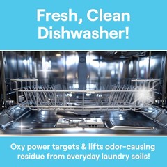 Effortless Odor Removal with Seventh Generation 6 Count Dishwasher Cleaner Packs