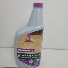 Rejuvenate Grout Deep Cleaner Removes Dirt Build-Up 32oz Safe for Pets and Kids