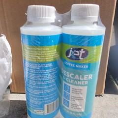 Jet Coffee Maker Descaler Cleaner 2 Pack 8oz Removes Mineral Deposits Improves F