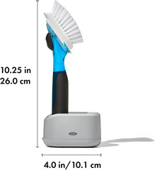 OXO New Good Grips Soap Dispensing Dish Brush Storage Set