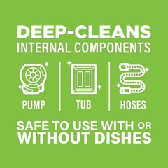 Dishwasher Cleaner, Helps Power Away Odor Causing Bacteria, Limescale, Minera…