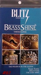 Blitz Industrial Jewelry Cloths Tarnish Eater, (2) TWO Polishing Cloth