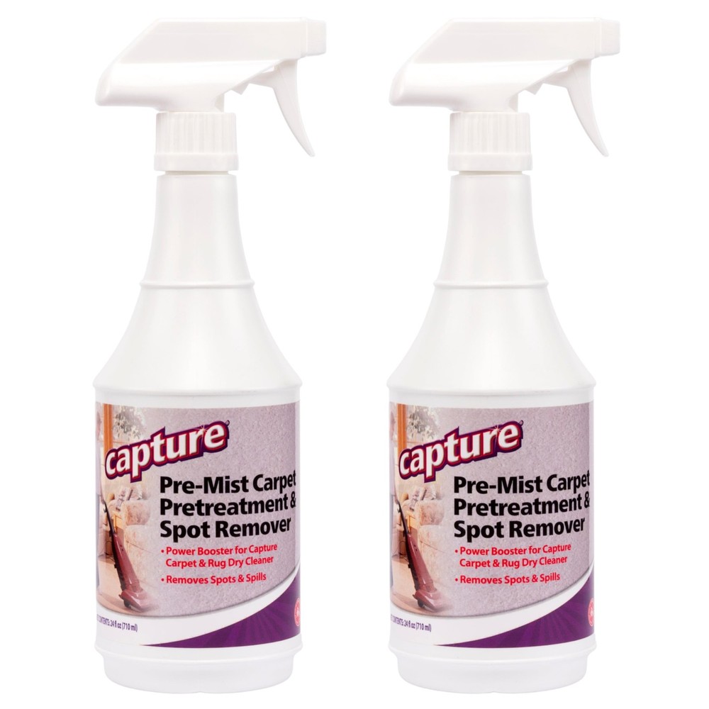 Capture Pre-Mist Soil Release for Carpet Dry Cleaner – Carpet Cleaning Pre Spray
