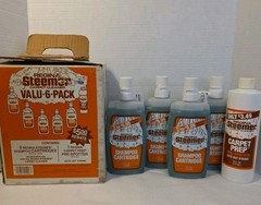 5 Vintage 1982 Regina Steemer Carpet Cleaner Shampoo Cartridge 4 & 1 Carpet Prep