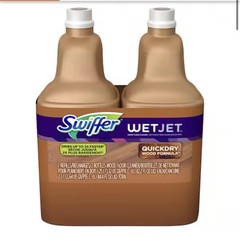Swiffer Wetjet Wood Floor Cleaner Solution Refill 42.2 Oz – Pack Of 2 Free Ship
