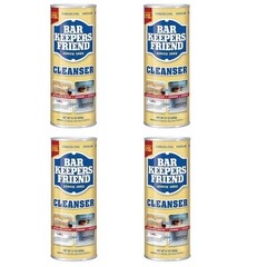 Bar Keepers Friend All-Purpose Cleaner and Polish 21 Oz. 4-Pack