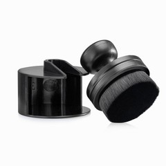 Tire Shine Applicator Brush Car Detailing Dressing Brush Storage Stand Black