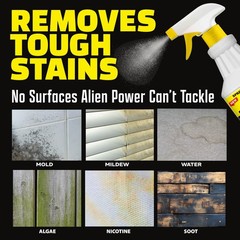 Alien Power 72 Fl Oz Instant Stain Remover Spray for Mold and Mildew and Grou…