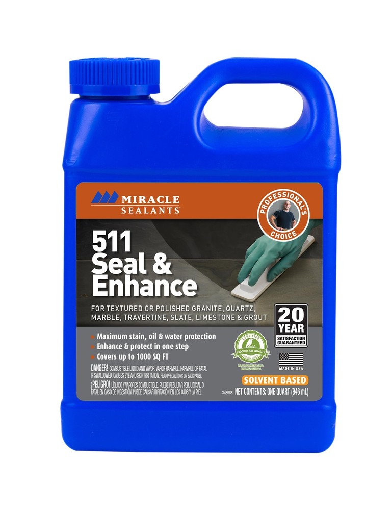 Miracle Sealants SEENQT6 511 Seal & Enhance Color & Gloss Enhancers, Quart, 32 F