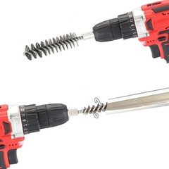 6 Pcs Bore Brush for Drill, 1/4″ Hex Shank Stainless Steel Twisted Wire Brush…
