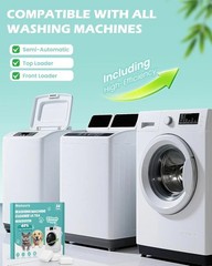 Uproot Clean Washing Machine Cleaner Tablets – 24 Pack for a 12 Month Supply. Fo