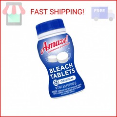 AMAZE Ultra Concentrated Bleach Tablets [32 tablets] – Original Scent – for Laun