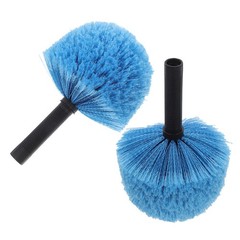 2Pcs Flexible Cobweb Duster Brush Replacement Heads for Home Ceiling and Corners