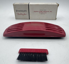 Vintage Stanley Quality Products RED Magnetic Cleaner with Box