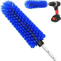 Drill Brush for Car Wheels & Bottles Cleaning Nylon 1/4in Drill Attachment