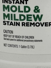 RMR-86 Instant Mold & Mildew Stain Remover 1 Gallon Multi-Surface RMR Solutions