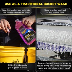 Meguiar’s M43 Marine/RV Boat Wash, pH-Balanced 64 Fl Oz (Pack of 1), PURPLE