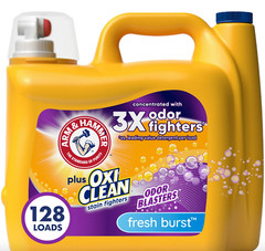 Plus OxiClean Odor Blasters Liquid Laundry Detergent Fresh Burst