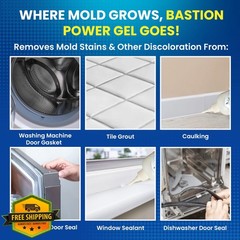 Bastion Mold Stain Remover Gel Cleaner 7 fl oz