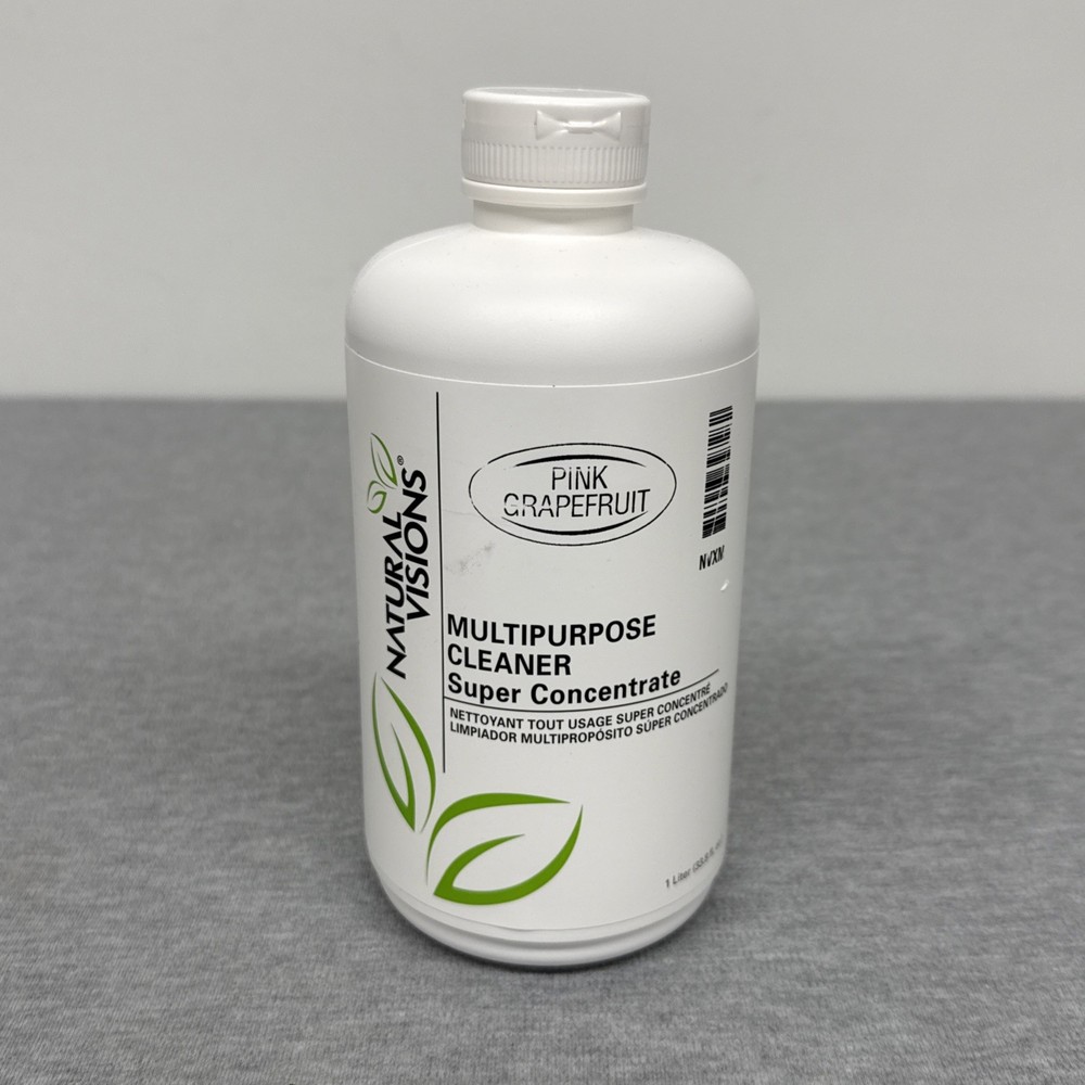 Natural Visions Pink Grapefruit Super Concentrate Multipurpose Cleaner 1 Liter