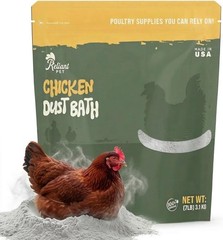 Chicken Dust Bath – 7lbs, Natural Dust Bath for Chickens – Ideal Chicken Dus…